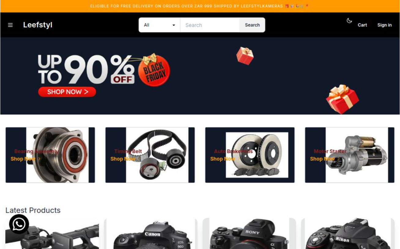 ecommerce application